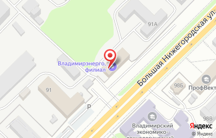 Не школа барабанов на Большой Нижегородской улице на карте