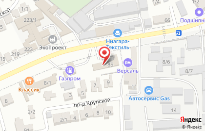 Торгово-производственная компания в Краснодаре на карте