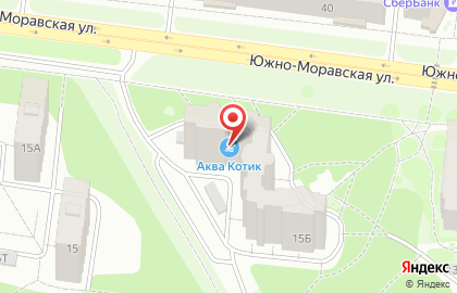 Банкомат МИнБанк на Южно-Моравской улице на карте