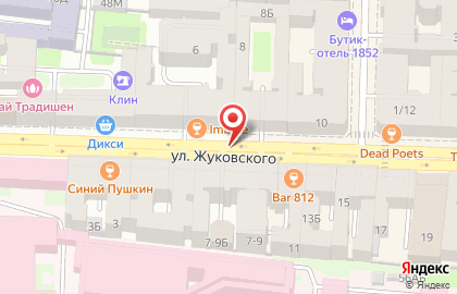 ООО Катрис на улице Жуковского на карте