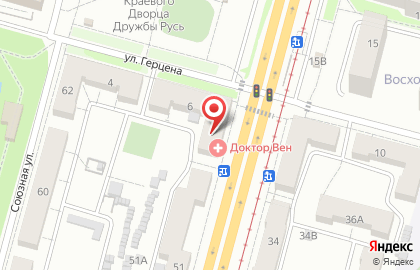 Хурма на улице Герцена на карте
