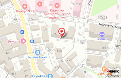 Центральное окружное управление образования, Департамент образования г. Москвы на карте