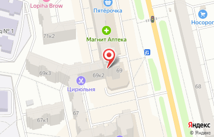 Бар в Курске на карте