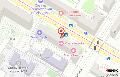 Социнтех-Телеком на Красноказарменной улице на карте