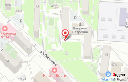 ИП Владимирова Е.А. в Советском районе на карте