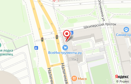Бумер, ООО Спутник на Наличной улице на карте