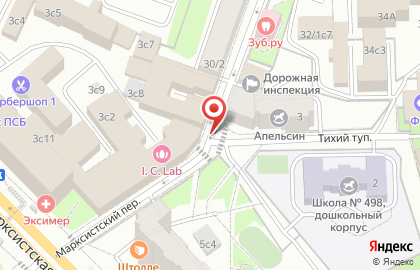 Наркологическая клиника «Компас трезвости» Москва на карте