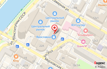 Салон часов в Сочи на карте
