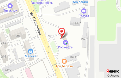Шинный центр Пин-Авто на Селезнева на карте