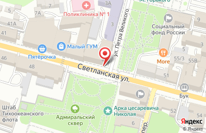 АКБ Приморье на Светоанской улице, 47 на карте