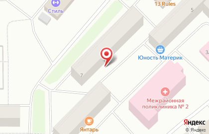 Салон красоты Тонус в Центральном районе на карте