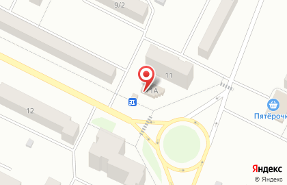 Продуктовый магазин Каравай на улице 107 Бригады на карте