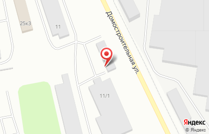 Автомойка Блеск на Домостроительной улице на карте