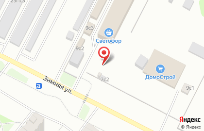 Пекарня Дом Хлеба на ​Зимней улице на карте