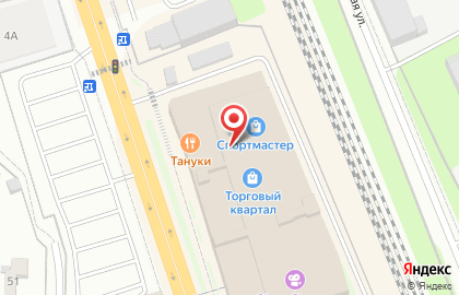 Ресторан быстрого питания Царь Картошка на карте