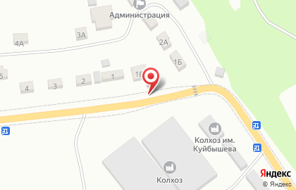 Колхоз им. Куйбышева на Центральной улице на карте