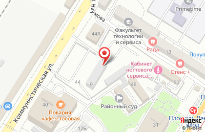 Компания Алвопринт в Центральном районе на карте