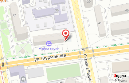 Аптека Eapteka.ru на улице Фурманова на карте