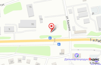 Ясень в Артёме на карте