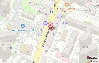 Семицветик в Октябрьском районе на карте