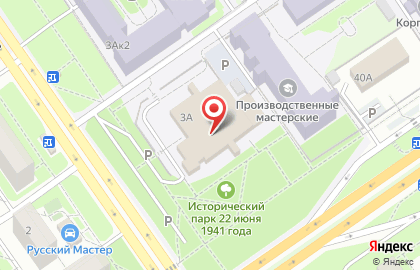 Мясная лавка Ясные зори в микрорайоне Макаренко на карте