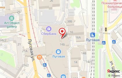 Ветеринарная клиника и зоомаркет Друг в Ленинском районе на карте
