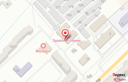 Баня №2 на улице Островского на карте