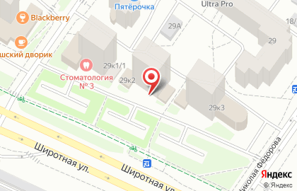 Производственно-монтажная компания Формула ворот и окон на Широтной улице на карте