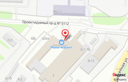 Мини-маркет на улице Песчаный Карьер на карте