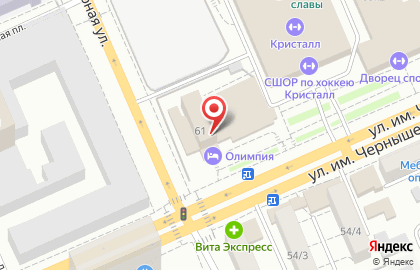 ЗАО Поволжье в Заводском районе на карте