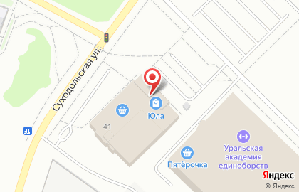 Супермаркет Перекрёсток на улице Евгения Савкова на карте