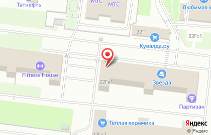 Симбирская Мебельная Компания на Октябрьской улице на карте