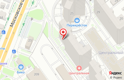 Веселый Шар в Октябрьском районе на карте