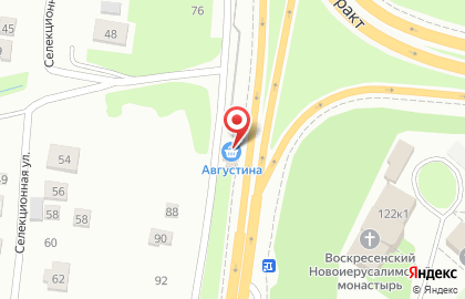 Продуктовый магазин Августина на Оренбургском тракте на карте
