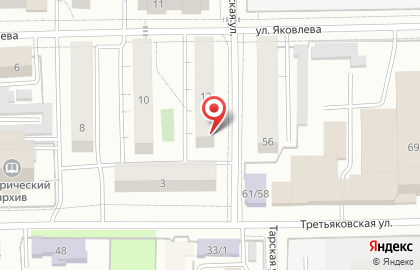 Веза в Центральном районе на карте