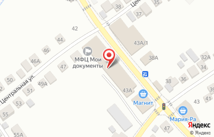 ООО Автомоторс на Центральной улице на карте