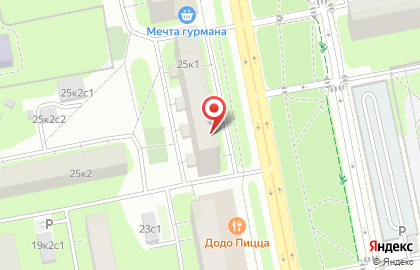 Модус на Туристской улице на карте