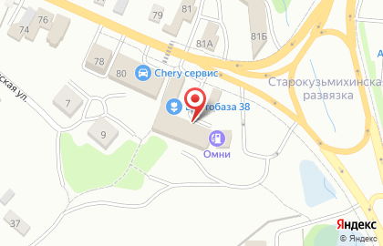 Мотосалон Феникс на Старо-Кузьмихинской улице на карте