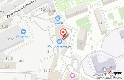 Торгово-сервисная компания Motoremont.ru на Даниловской набережной на карте