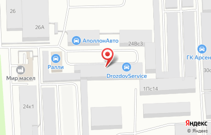 СТО АвтоИмпульс на Индустриальной улице на карте