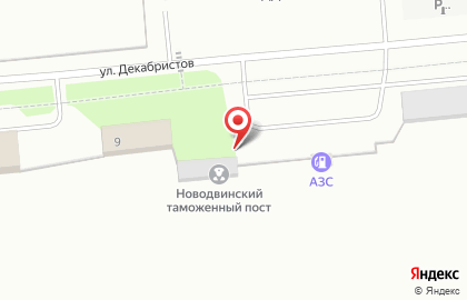 Мурманская таможня на улице Декабристов на карте