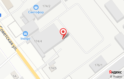 СТО Сто дорог на Советской улице на карте