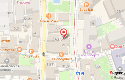 Ресторан грузинской кухни Джонджоли на Пятницкой улице на карте