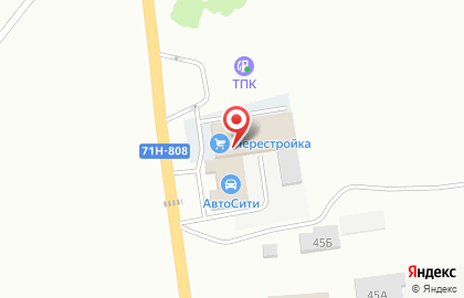 Магазин Перестройка в Тюмени на карте