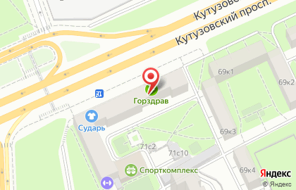 Салон оптики Smart Vision на Кутузовском проспекте на карте