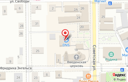 Компания Мебель 24 на Советской улице на карте
