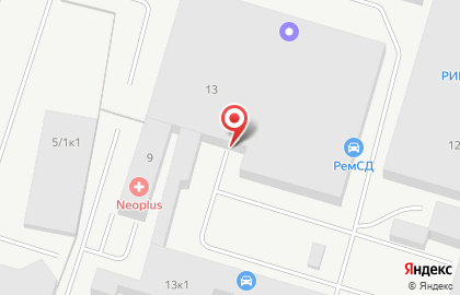 СЭМ на улице Домостроителей на карте