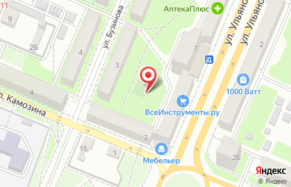 Сервисный центр Мегабит на улице Брянской Пролетарской Дивизии на карте