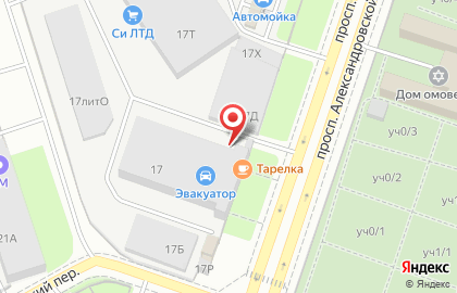 Торговая компания Тотек на проспекте Александровской Фермы на карте