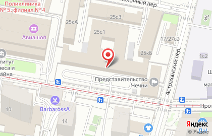 Московский городской профсоюз работников автомобильного транспорта и дорожного хозяйства на карте